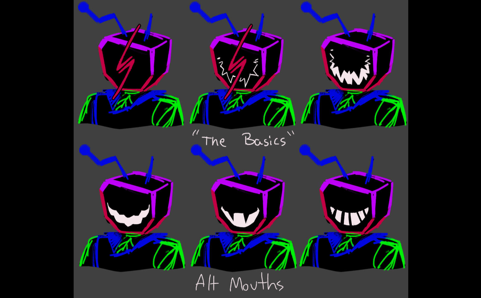 Mouth Shape Variants